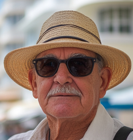 A guest shares feedback after a New York harbor cruise