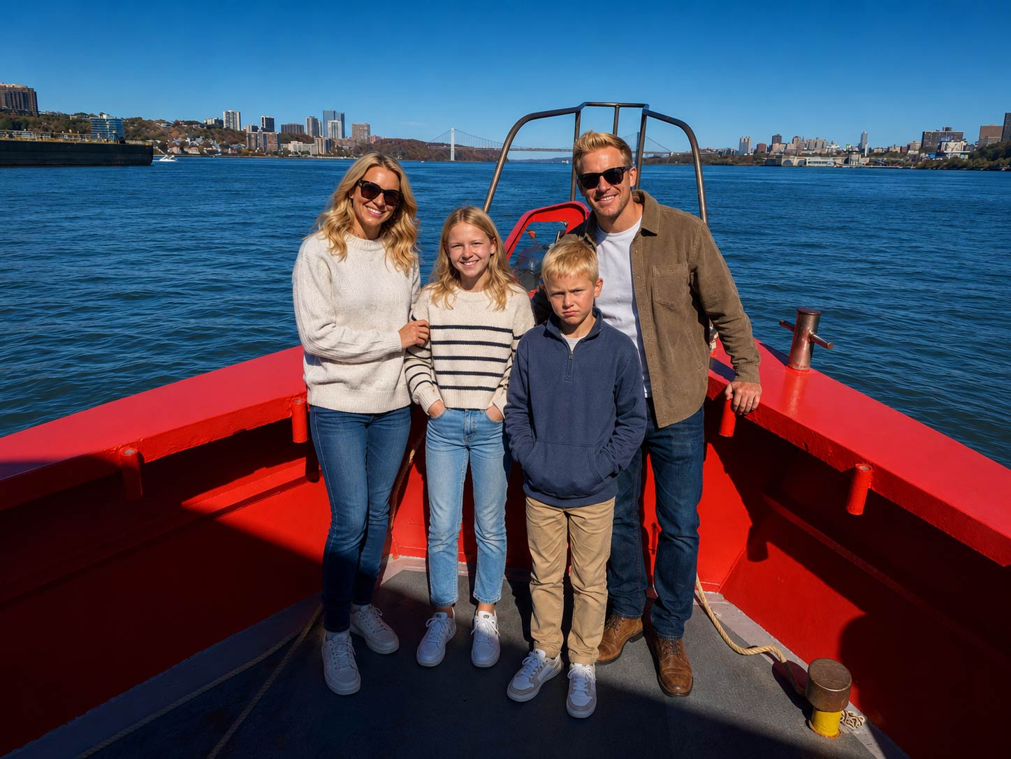 Statue of Liberty views on a family-friendly NYC boat tour