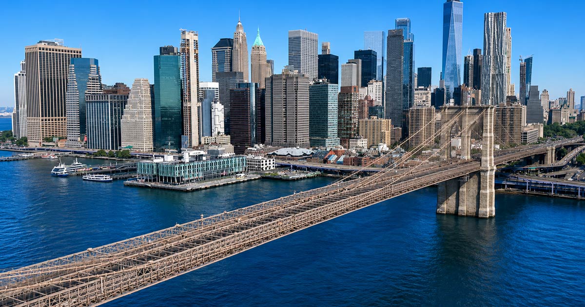 NYC Skyline Cruise Route