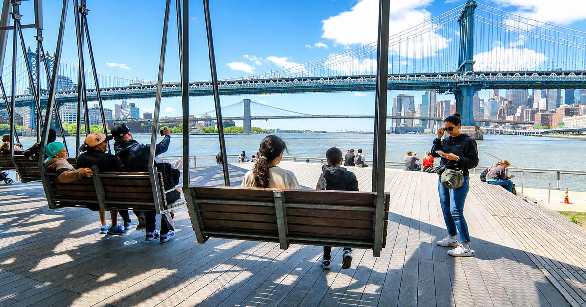 NYC Skyline Cruises from Pier 36 near the Lower East Side Manhattan